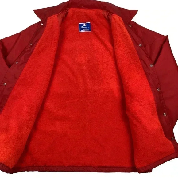 Vintage Champion Fort Lewis fleece lined windbreaker jacket - Picture 5 of 6